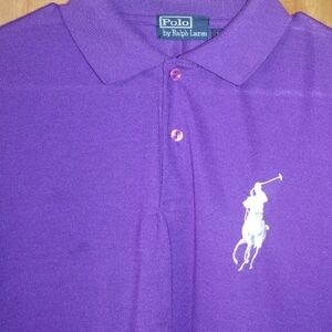 Polo by Ralph Lauren Kids Polo Shirt in Vibrant Purple